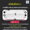 Geekshare™ CASE Nintendo Switch OLED ลาย Gothic Bunny