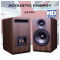 Acoustic Energy AE100² Compact Bookshelf / Standmount Loudspeakers Walnut (PAIR)