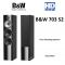 Bowers & Wilkins B&W 703 S2 Floor Standing Speakers PAIR Gloss Black
