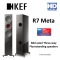 KEF R7 Meta Mid-sized three-way floorstanding speakers