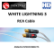 Nordost WHITE LIGHTNING 3 ANALOG INTERCONNECTS RCA Cable