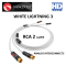 Nordost WHITE LIGHTNING 3 ANALOG INTERCONNECTS RCA Cable