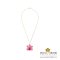 จี้ดอกกล้วยไม้แอสโคเซ็นด้า / Ascocenda Orchid Pendant (Pink)