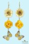 ต่างหูดอกไม้ และผีเสื้อ - Blossoms & Butterfly Earring 1
