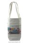 ถุงผ้าฝ้ายธรรมชาติพิมพ์ลาย Travel & Leisure Collection "  Go Everywhere"
