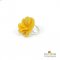 แหวนดอกไฮเดรนเยียสีเหลือง