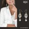 ต่างหูผลลูกหมากเงินแท้ประดับด้วยไข่มุก/ Fine Silver Betel Nut Earring