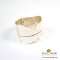 กำไลเงินใบมะม่วง / Silver  Mango Leaf Cuff Bracelet