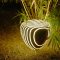 Stone Bollard  Garden Lamp AB22001