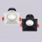 LED SHALLOW Round Square Dimmable 1x10W