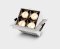 Square Folding Downlight 12W Dimmable