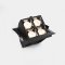 Square Folding Downlight 12W Dimmable