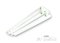 T8 INDUSTTRIAL TYPE Reflector87% Luminaire With out lamp
