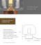 Iceland Style Table Lamp E27