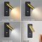 LED Wall Lights With Switch And USB Interface