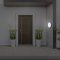 LED Wall Light Bulkhead 10W Black