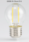 LED FILAMENT 2W ,4W Warmwhite E27,E14