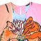 Woman Sleeve Casual Dress - Pink : Pastel Powderpuff