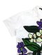 White Casual shirts : Vase with White Orchid