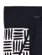 Black&White Pants : Black Pattern on White Background