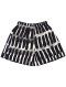 Woman Short Pants - Black : Paint it black