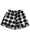 Woman Short Pants - Black : Black dot