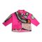 Women Long Sleeve Shirts - Pink : Clash of Curves