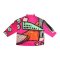 Women Long Sleeve Shirts - Pink : Clash of Curves
