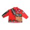 Women Long Sleeve Shirts - Red : Clash of Curves