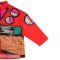Women Long Sleeve Shirts - Red : Clash of Curves