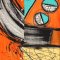 Women Long Sleeve Shirts - Orange : Clash of Curves