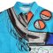 Women Long Sleeve Shirts - Blue : Clash of Curves