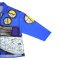 Women Long Sleeve Shirts - Blue : Clash of Curves