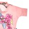 Woman Blouse Turtle Neck - Pink : The Dreamy Pink Bougainvillea