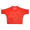 Woman Blouse Turtle Neck - Red : The Crimson Rose Bloom