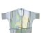 Woman Blouse Turtle Neck - Grey : The Golden Lily & Misty Grey