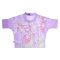Woman Blouse Turtle Neck - Purple : The Sweet Cattleya & Lavender Garden