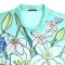 Woman Blouse Turtle Neck - Blue : The Sweet Lily & Mint Garden