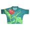 Woman Blouse Turtle Neck - Green : My Sweet Romantic Tulip Vibe