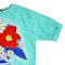เสื้อผู้หญิงแขนยางยืด - สีฟ้า : ลายแจกันดอกไม้ในวันดี