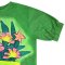 เสื้อผู้หญิงแขนยางยืด - สีเขียว : ลายอ่างแก้วพฤกษาร่าเริง