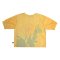 เสื้อผู้หญิงแขนยางยืด - สีครีม : ลายชบาซ่อนแสง  Woman Elastic Sleeve Blouse - Cream : The Sunny Hibiscus Glow
