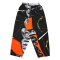 Women Cropped ankle pants - Orange : Parallel Ink & Orange