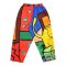 Women Cropped ankle pants - Red : Yellow Cat, Goldfish Bowl & Red Plane