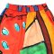 Women Cropped ankle pants - Red : Yellow Cat, Goldfish Bowl & Red Plane