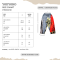 Women Cropped ankle pants - Orange : Scribbled Lines on Vermilion