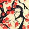 Woman Casual shirts - Cream : Cherry blossoms in bloom