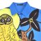Woman Casual shirts - Blue : Owl Under the Moon