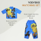 Woman Casual shirts - Blue : Owl Under the Moon