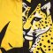Woman Casual shirts - Yellow : Yellow Cheetah in the Shade